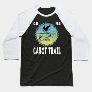 Cape Breton Island Cabot Trail NS Baseball T-Shirt